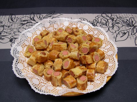 Saucisses de Strasbourg feuilletées